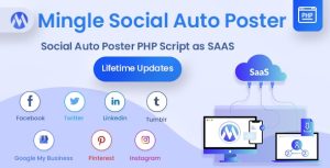 Mingle SAAS - Social Auto Poster & Scheduler PHP Script