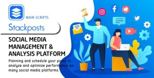 Stackposts - Social Marketing Tool + Modules