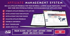 Affiliate Management System - PHP Platform