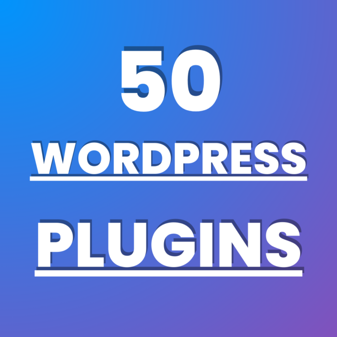 50 WordPress Plugins